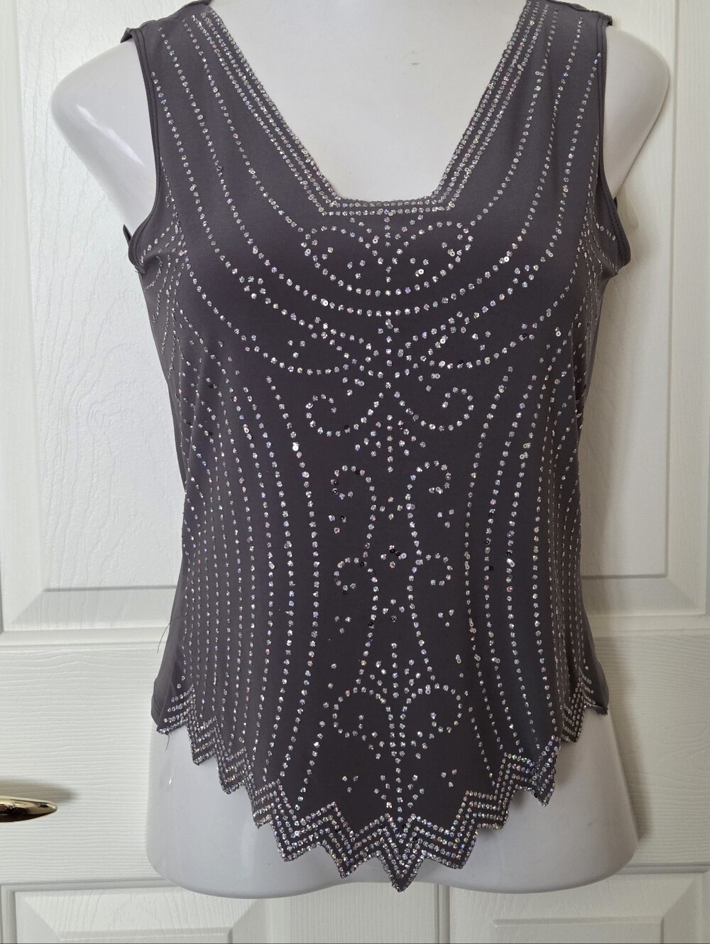 Elegant Sequin Top NWT